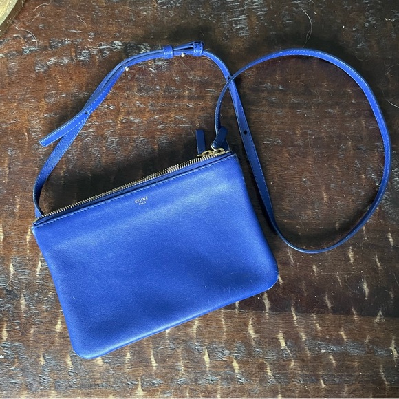 Celine Handbags - FINAL PRICE Authentic Celine small Trio